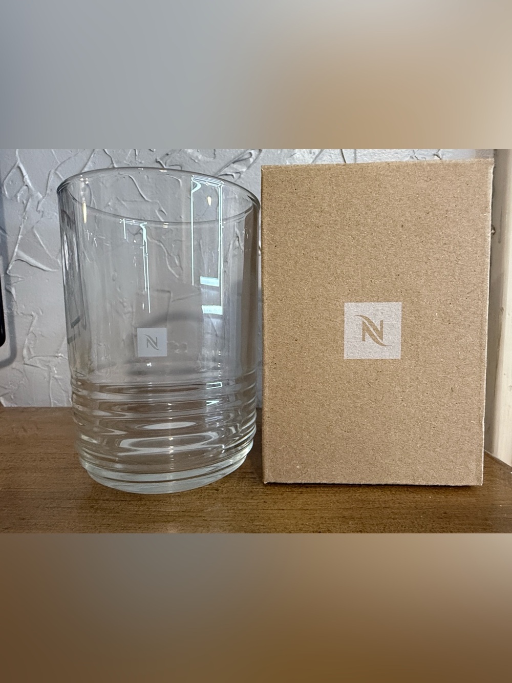 1 Nespresso original Barista Coffee Glass Mug collection 12oz ( 350ml)